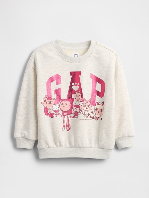 Image number 1 showing, Baby & Toddler VintageSoft Gabby Cat Logo Sweatshirt
