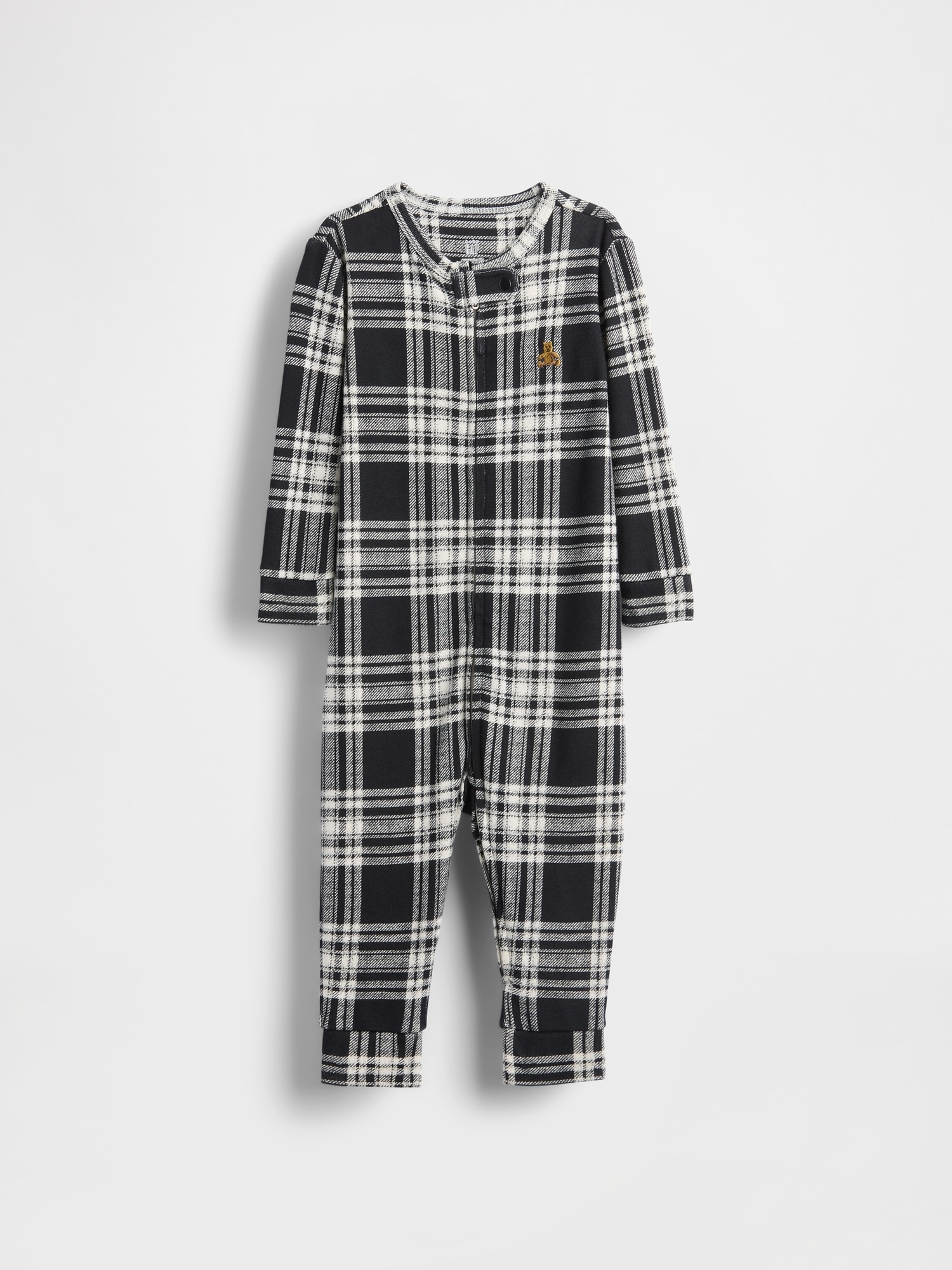 Gap Baby Organic Cotton One-piece In Gray