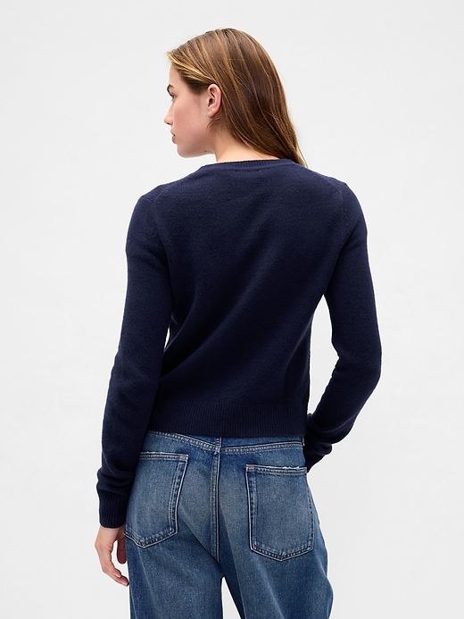 Image number 3 showing, CashSoft Crewneck Sweater