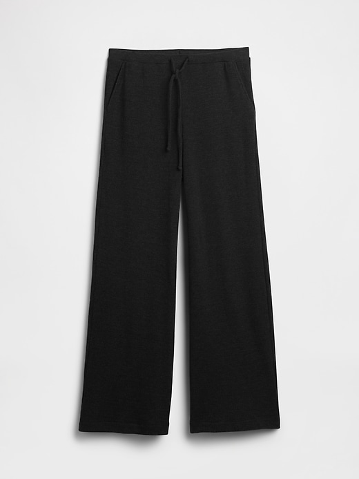Image number 6 showing, Waffle Wide-Leg PJ Pants