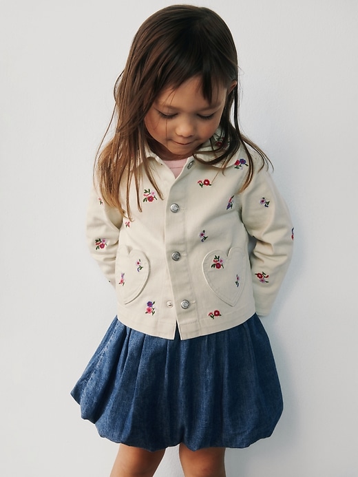 Image number 4 showing, Baby & Toddler Heart-Pocket Jacket