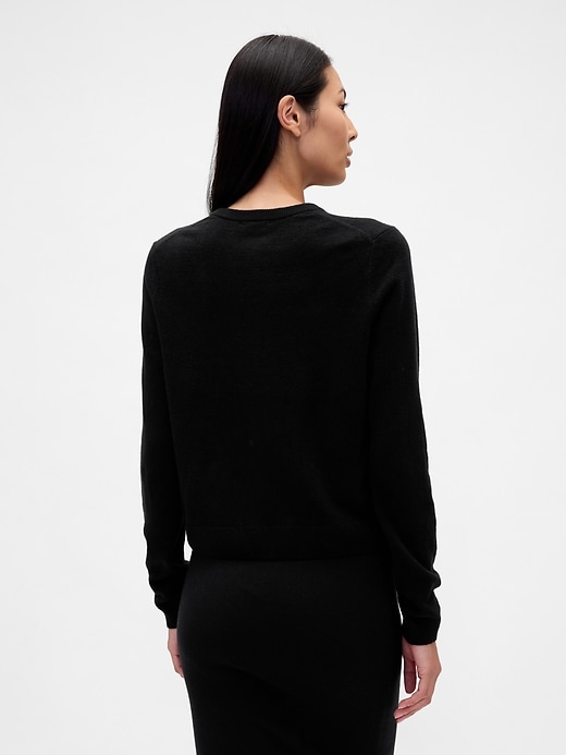 Image number 3 showing, CashSoft Crop Cardigan