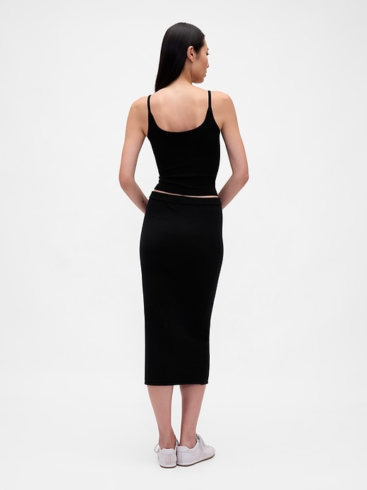 Image number 2 showing, CashSoft Stretch Midi Skirt
