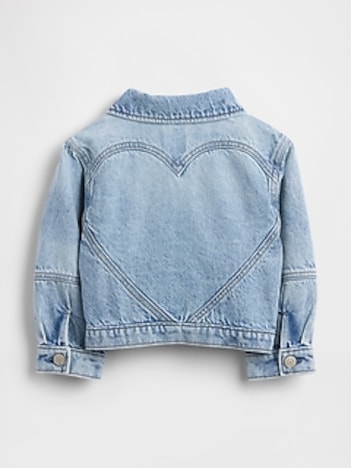 Baby & Toddler Heart Denim Jacket