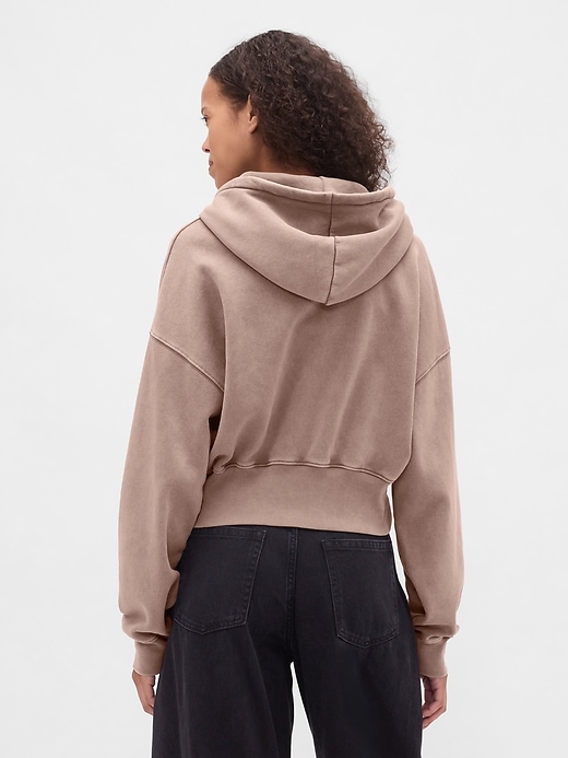 Image number 3 showing, VintageSoft Full-Zip Wedge Hoodie