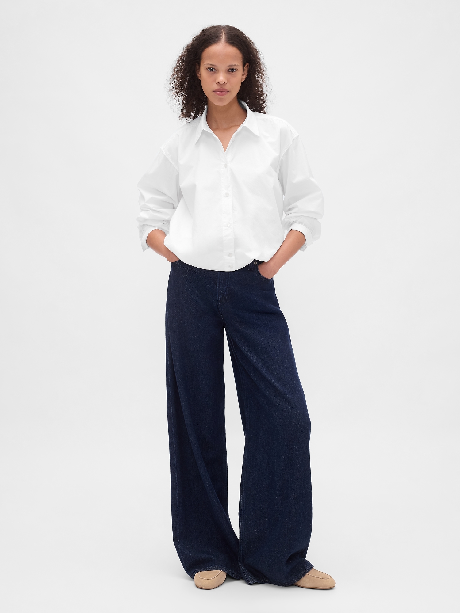 Bubble Hem Shirt
