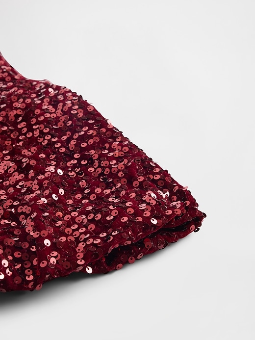 Image number 3 showing, Kids Sequin Bubble Top