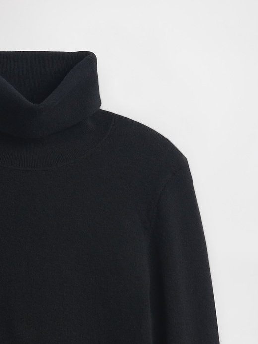 Image number 2 showing, CashSoft Stretch Turtleneck Sweater