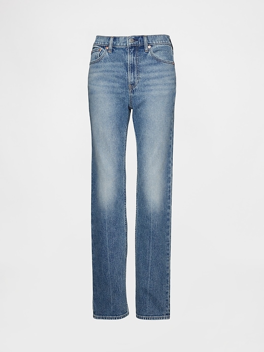 Image number 7 showing, High Rise '90s Straight Jeans