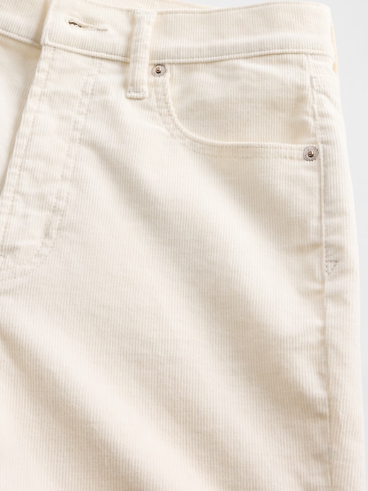 Image number 5 showing, High Rise Corduroy '90s Slim Straight Pants