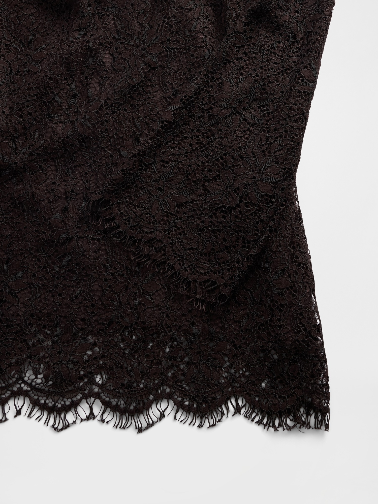 Женское платье Gap Lace Mini Shift, цвет: Коричневый — фото 3