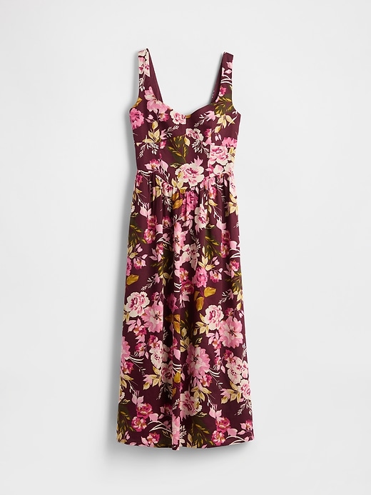 Image number 7 showing, Seamed Drop-Waist Maxi Dress