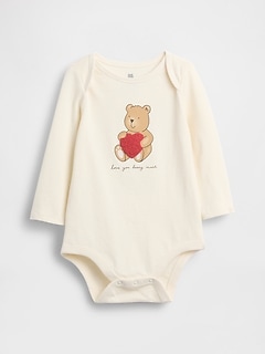 Baby First Favorites Organic Cotton Graphic Bodysuit