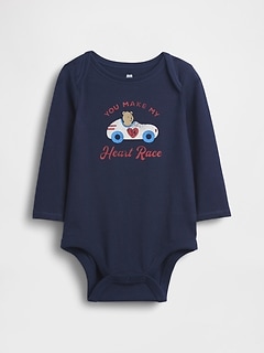 Baby First Favorites Organic Cotton Graphic Bodysuit