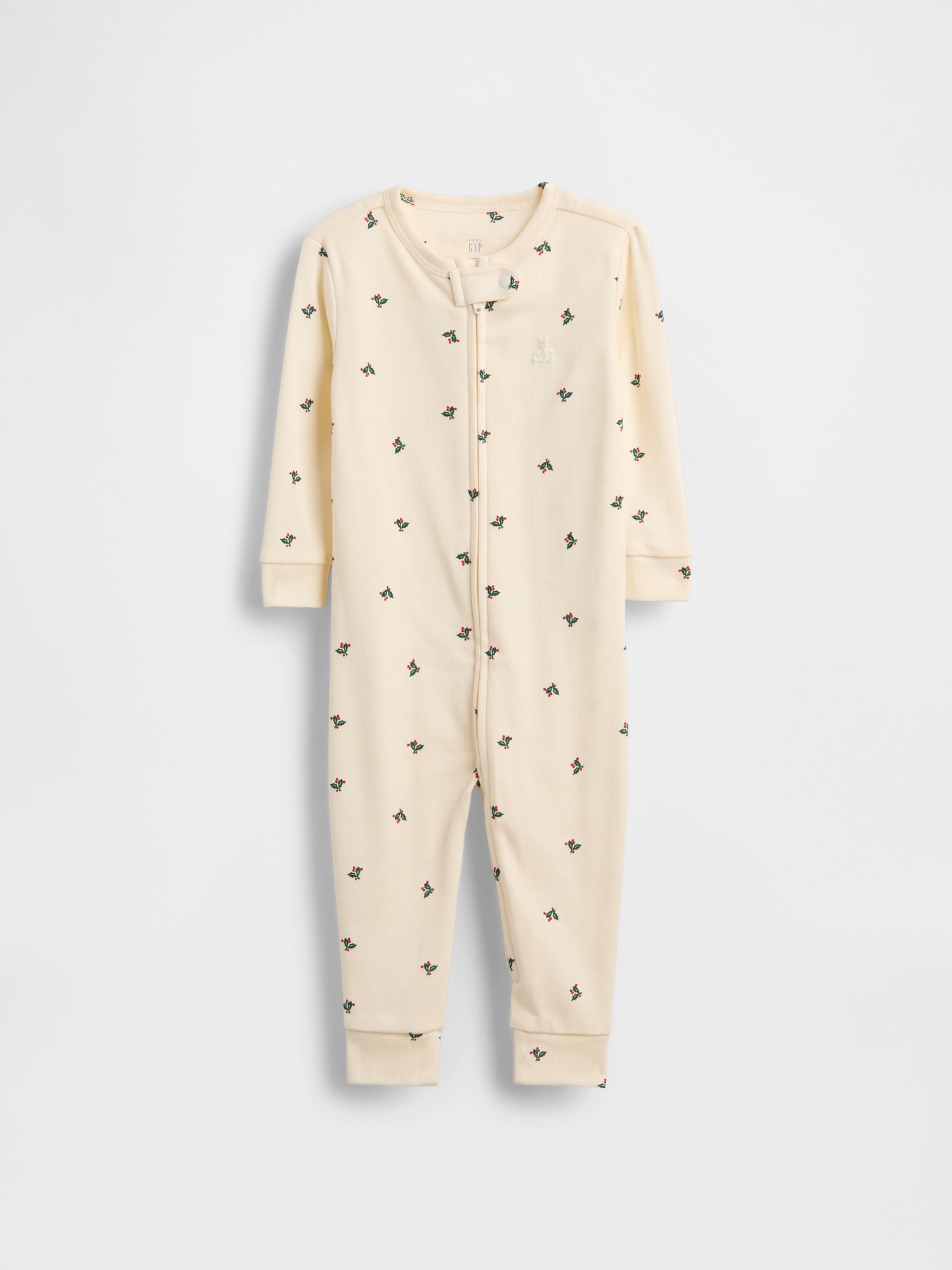 Gap Baby Organic Cotton One-piece In Neutral