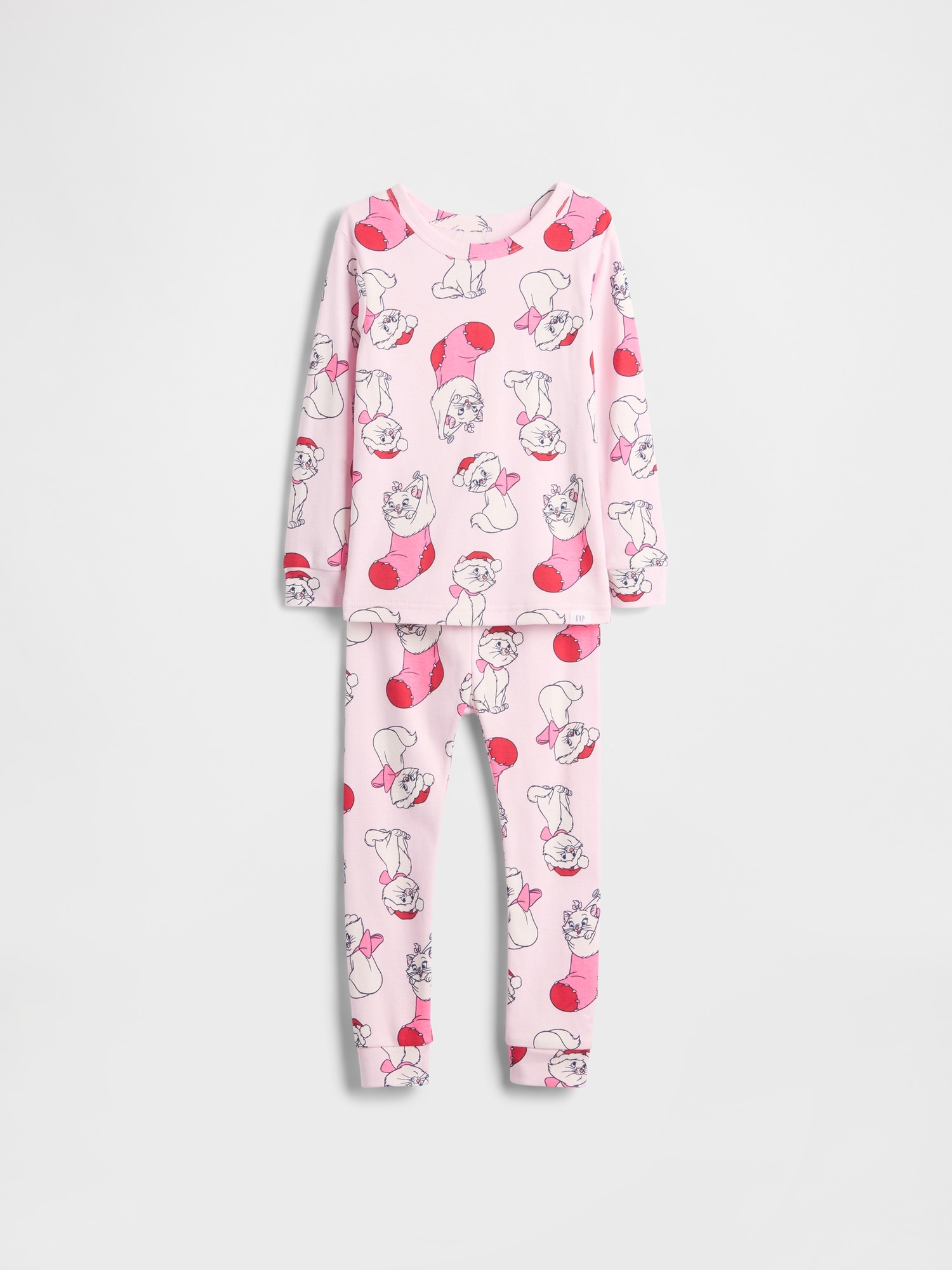 Gap × Disney Baby & Toddler Organic Brushed Cotton Pj Set In Pink