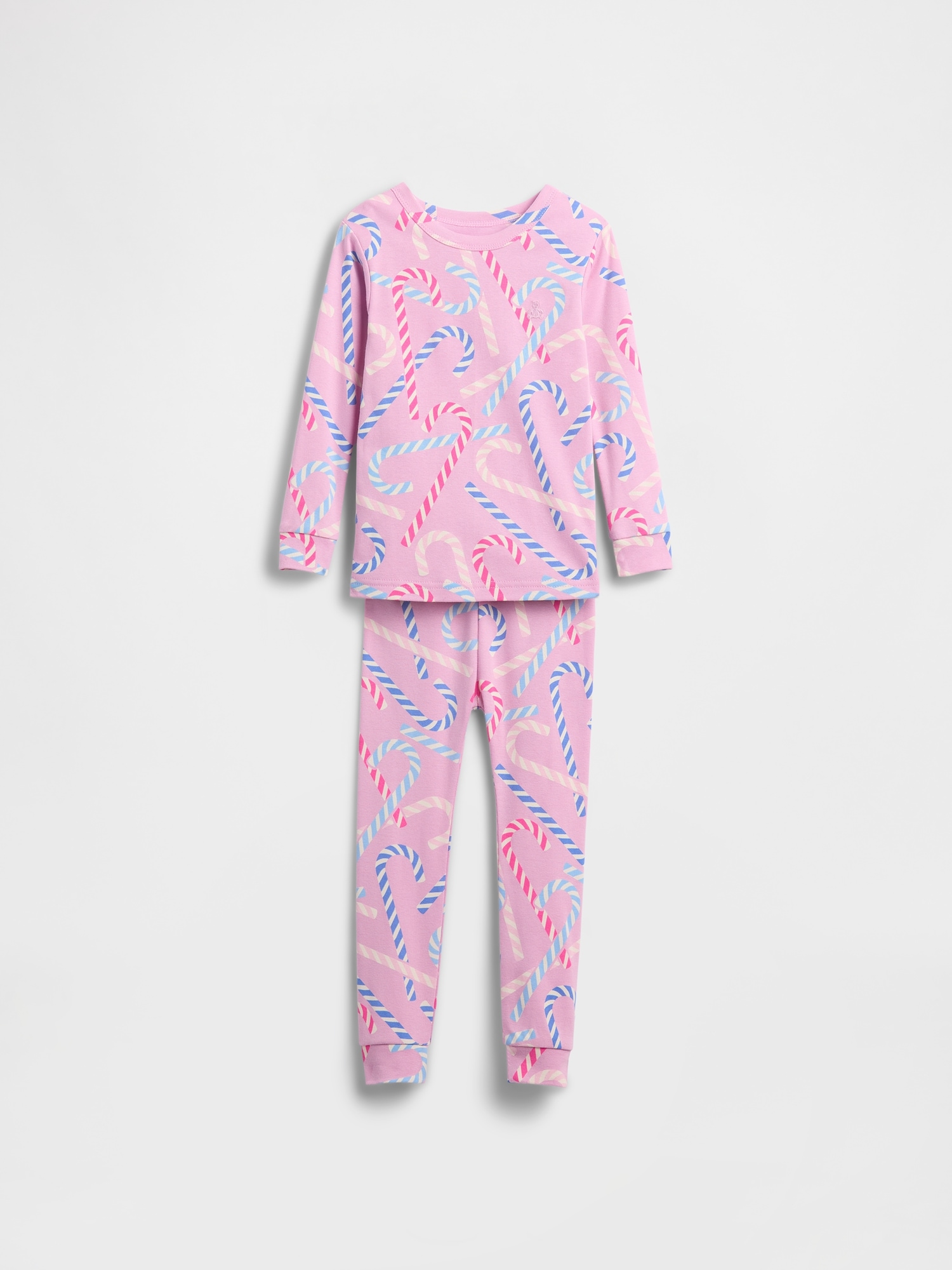 Gap Baby & Toddler Organic Brushed Cotton Holiday Pj Set In Multi