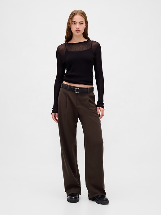 Image number 1 showing, 365 Low Rise Pleated Trousers