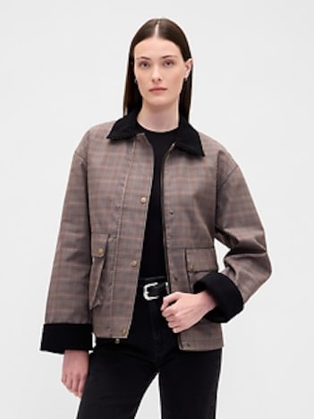 Plaid Barn Jacket
