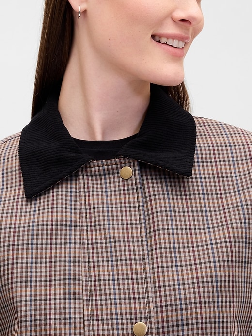 Image number 4 showing, Plaid Barn Jacket