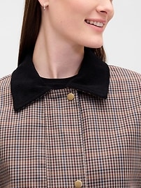 Plaid Barn Jacket