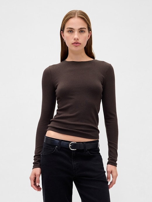 Image number 1 showing, Modern Shrunken T-Shirt