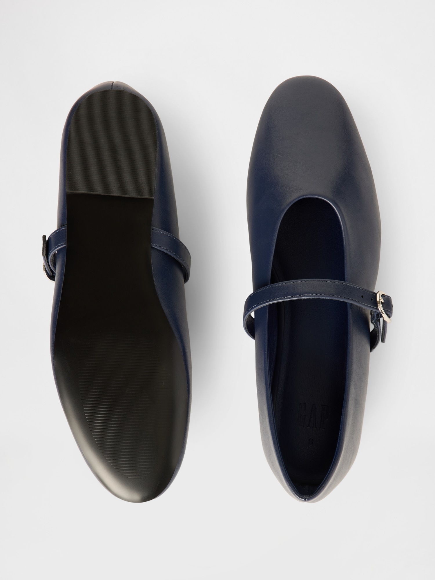 Балетки Gap Mary Jane Flats, цвет: Тёмный тёмно-синий — фото 3