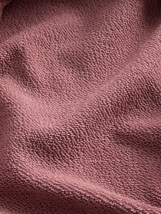 2 of 8 showing, with the color Mauve moves pink wash of product Heavyweight French Terry Oversized Hoodie