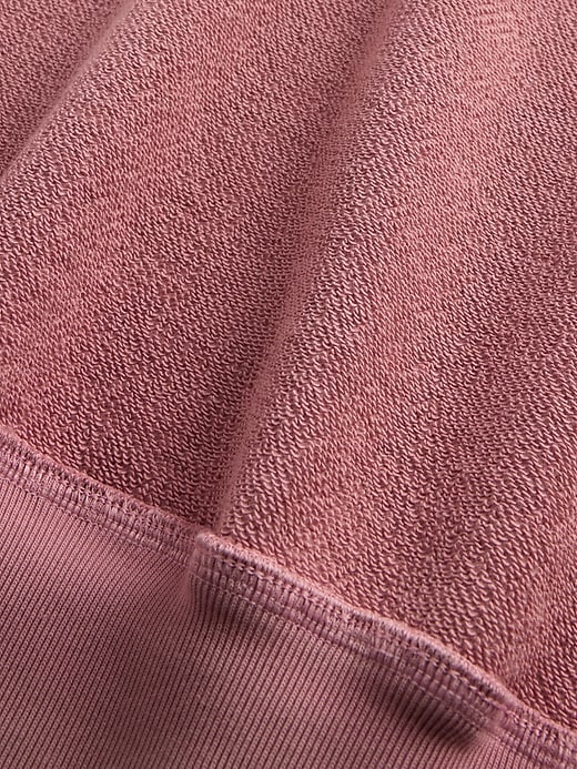 2 of 8 showing, with the color Mauve moves pink wash of product Heavyweight French Terry Raglan Sweatshirt