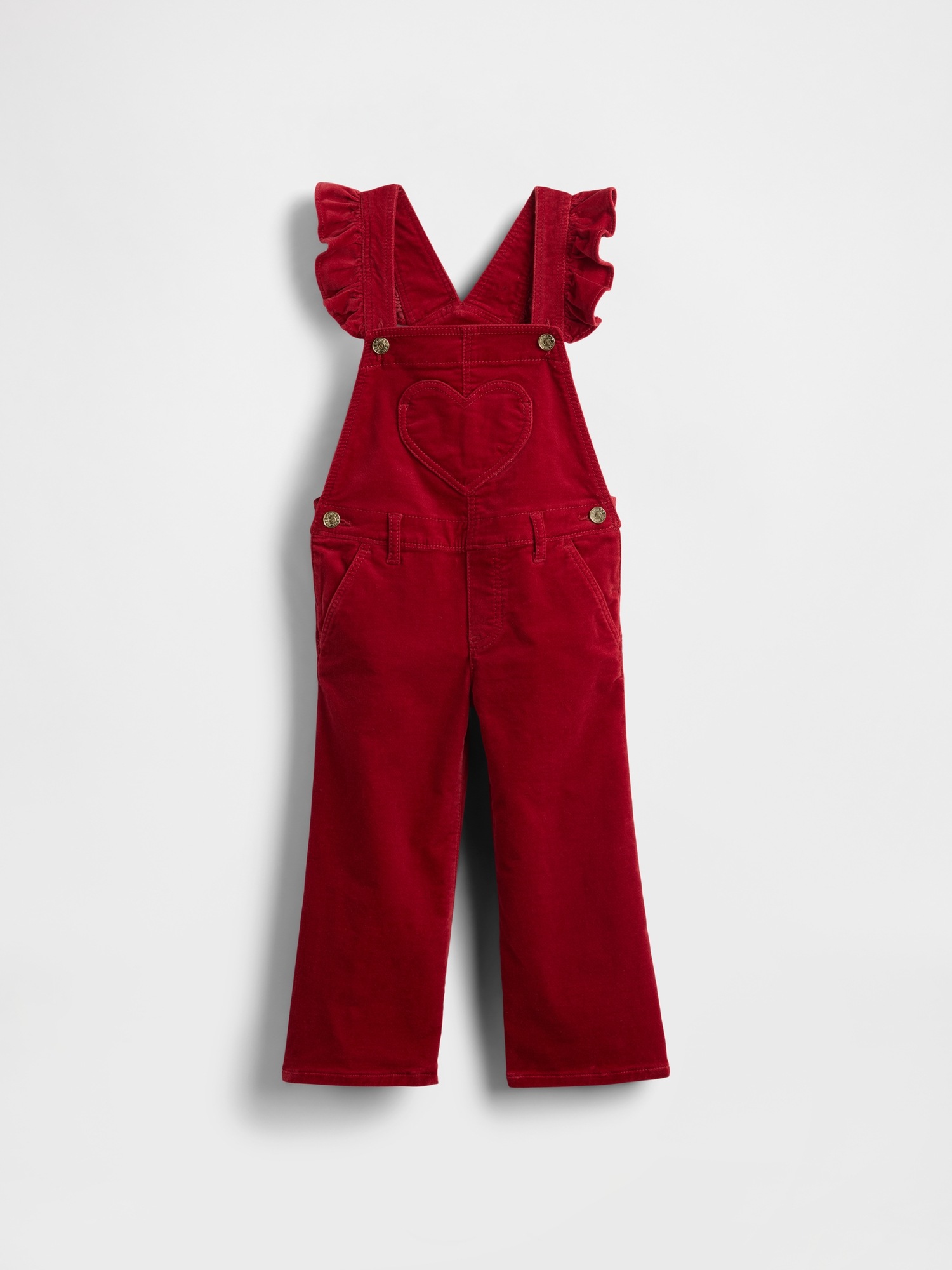 Детские комбинезоны Gap Baby & Toddler Velvet Heart Overalls — фото 2