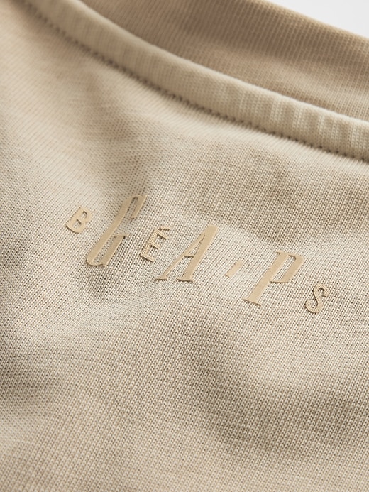 Image number 5 showing, Gap × BÉIS Organic Cotton VintageSoft Crop Graphic T-Shirt