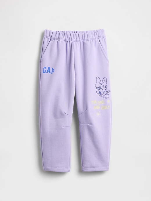 Image number 1 showing, Gap × Disney Baby & Toddler VintageSoft Barrel Sweatpants