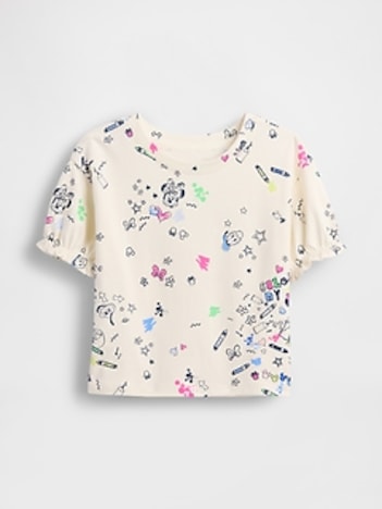 Gap × Disney Baby & Toddler Ruffle-Sleeve T-Shirt