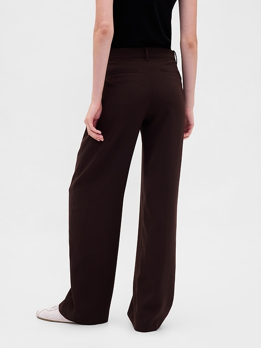 Image number 4 showing, 365 Low Rise Pleated Wide-Leg Trousers