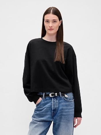 Organic Cotton VintageSoft Heavyweight Crop T-Shirt