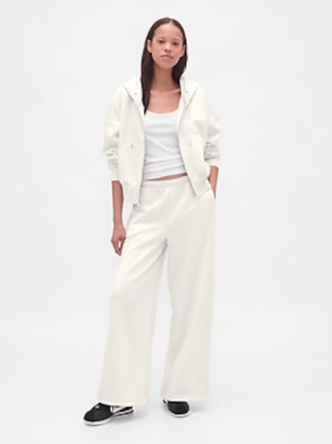 VintageSoft Baggy Wide-Leg Sweatpants