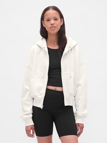 VintageSoft Full-Zip Wedge Hoodie