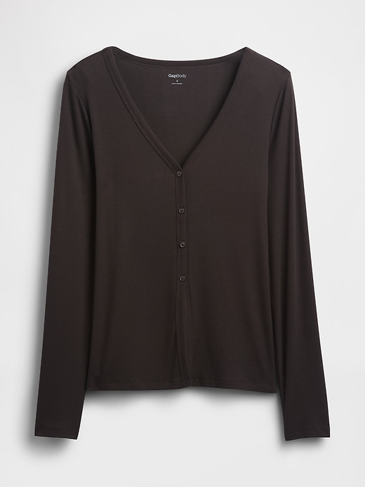 Image number 4 showing, Mini Rib PJ Cardigan