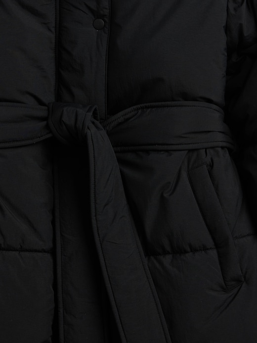 Image number 4 showing, Belted Puffer Coat