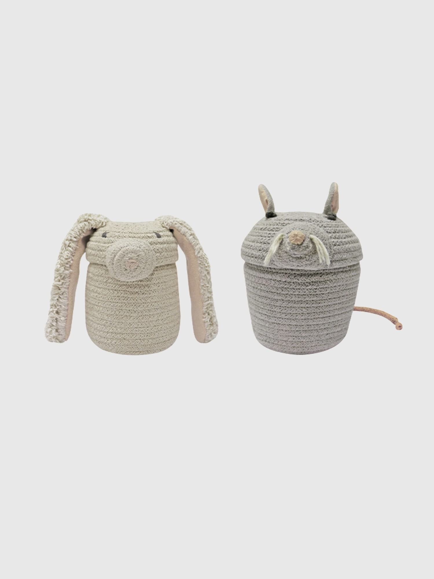 Lorena Canals Set of 2 Mini Baskets Rita and Renata