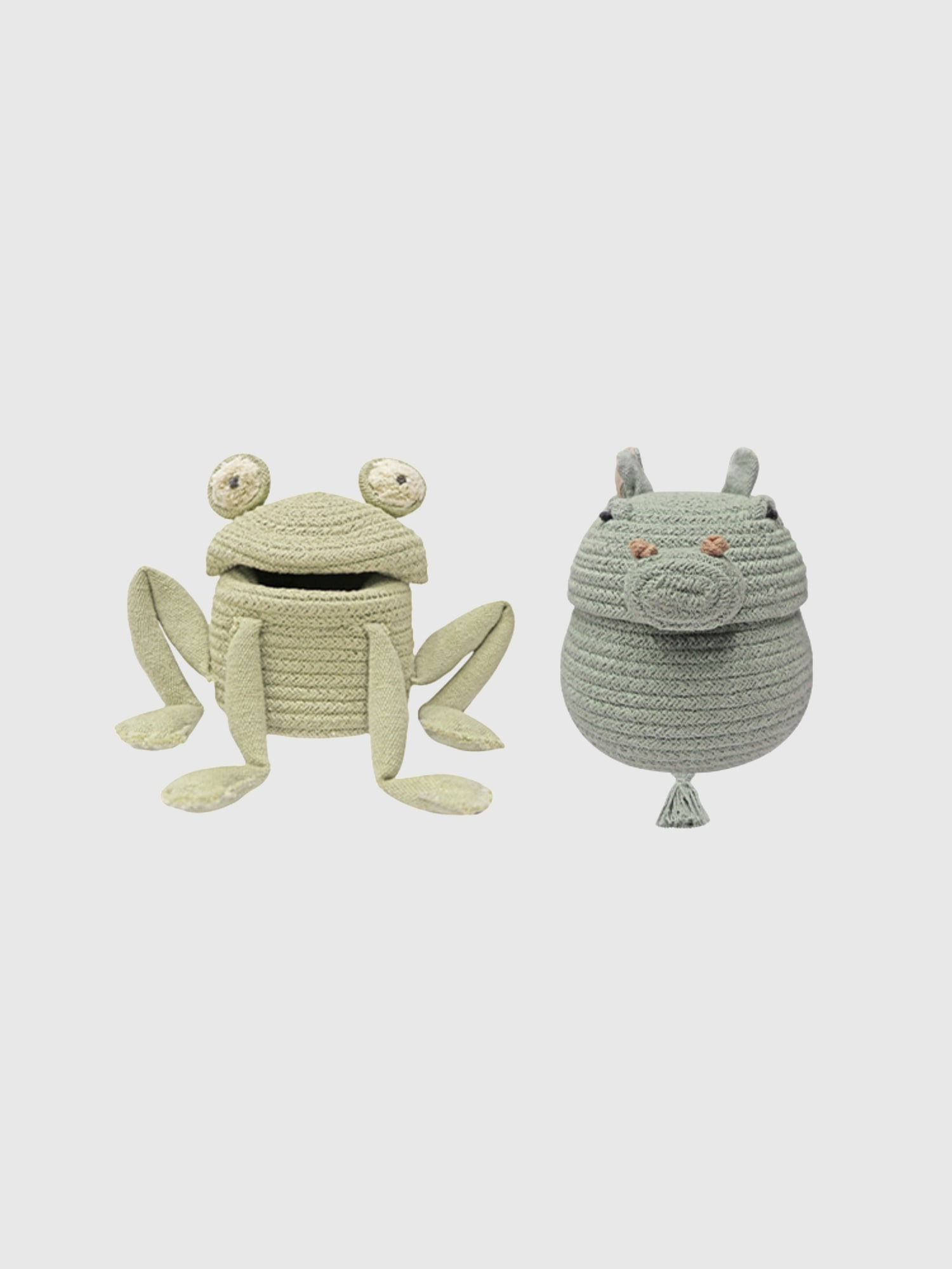 Lorena Canals Set of 2 Mini Baskets Fred and Henry