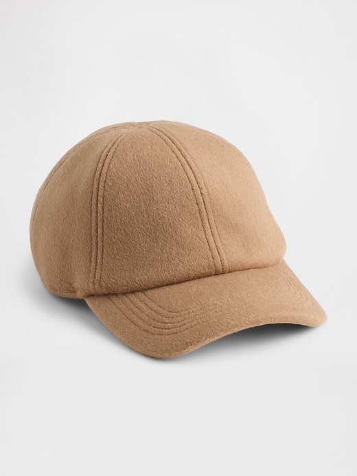 Image number 1 showing, Wool-Blend Baseball Hat