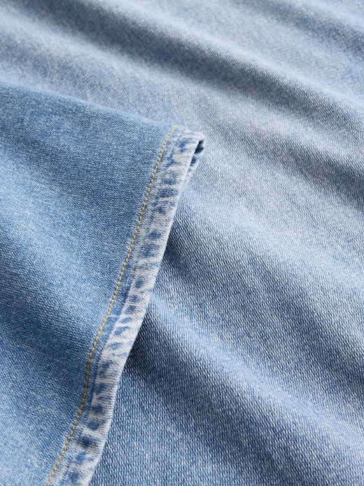 Image number 6 showing, Gap × BÉIS Knit Denim Pocket T-Shirt
