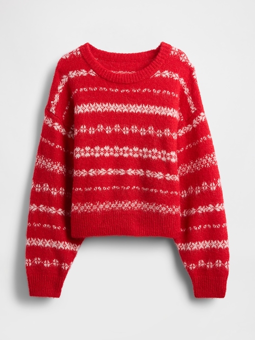 Image number 5 showing, Mohair Oversized Crewneck Sweater