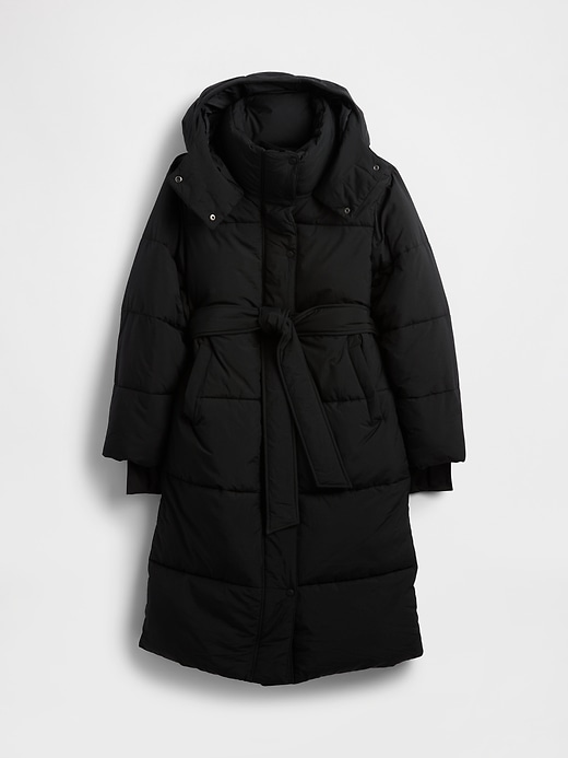 Image number 5 showing, Belted Puffer Coat