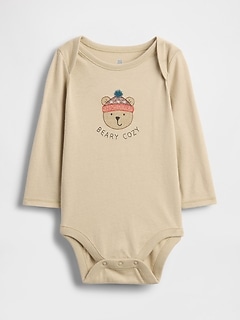 Baby First Favorites Organic Cotton Graphic Bodysuit