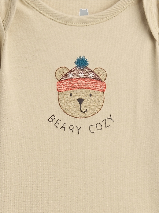 Image number 3 showing, Baby First Favorites Organic Cotton Graphic Bodysuit