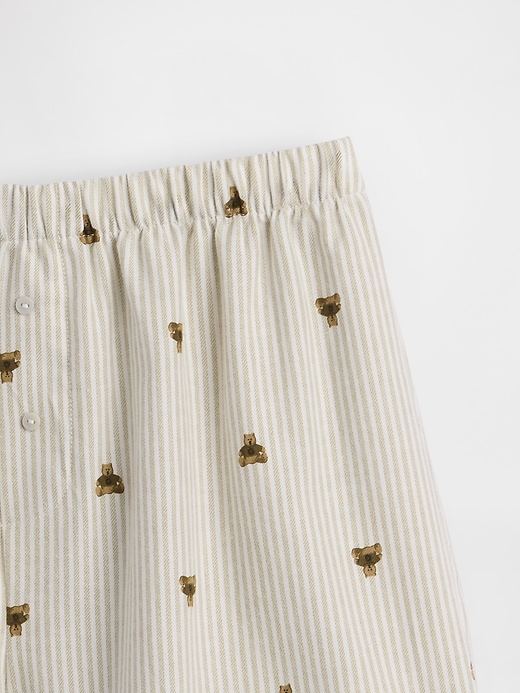 Image number 2 showing, Logo Flannel Boxer Shorts