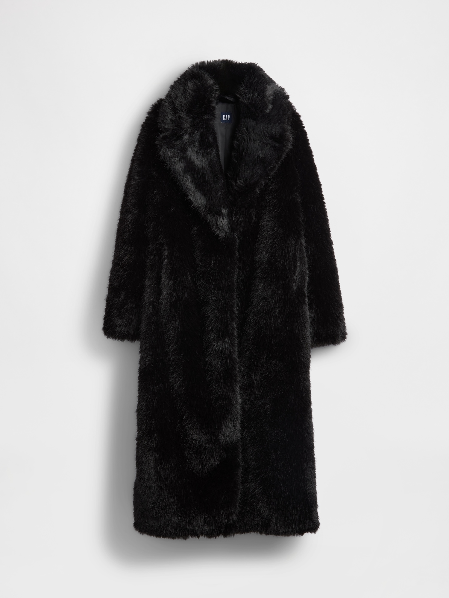 Faux Fur Long Coat