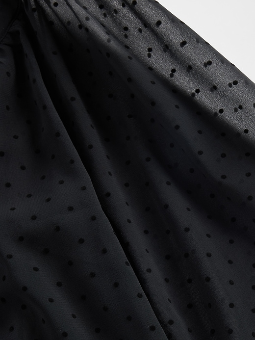 Image number 4 showing, Recycled Sheer Button-Front Top